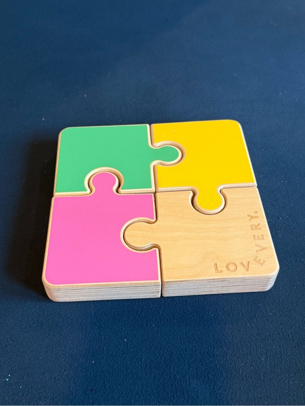 LOVEVERY Chunky Wooden Jigsaw Puzzle